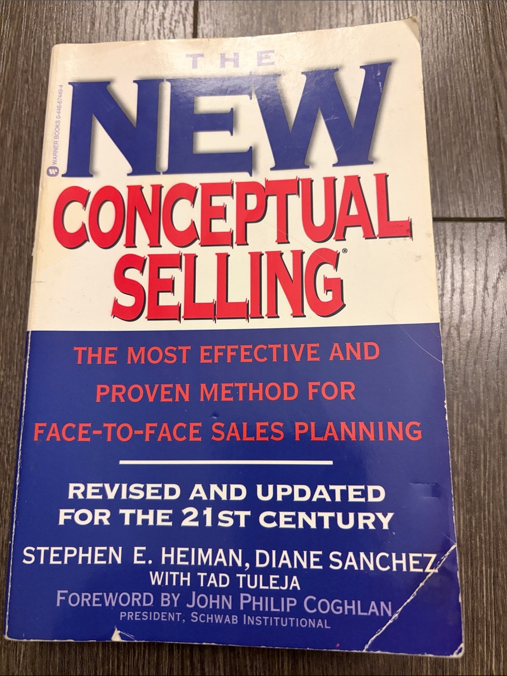 The New Conceptual Selling - Blue and Red Sales Strategy Book